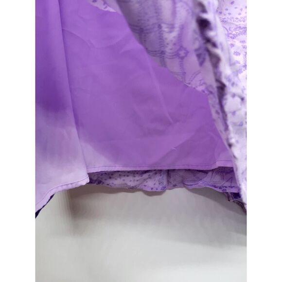 Nordstrom BP Women's 2X Purple Bandanna Mini Skirt - Picture 3 of 5